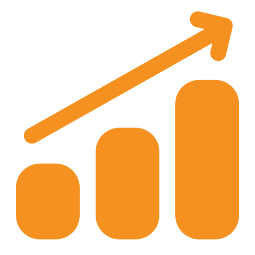 Business growth icon — warehouse management software UK